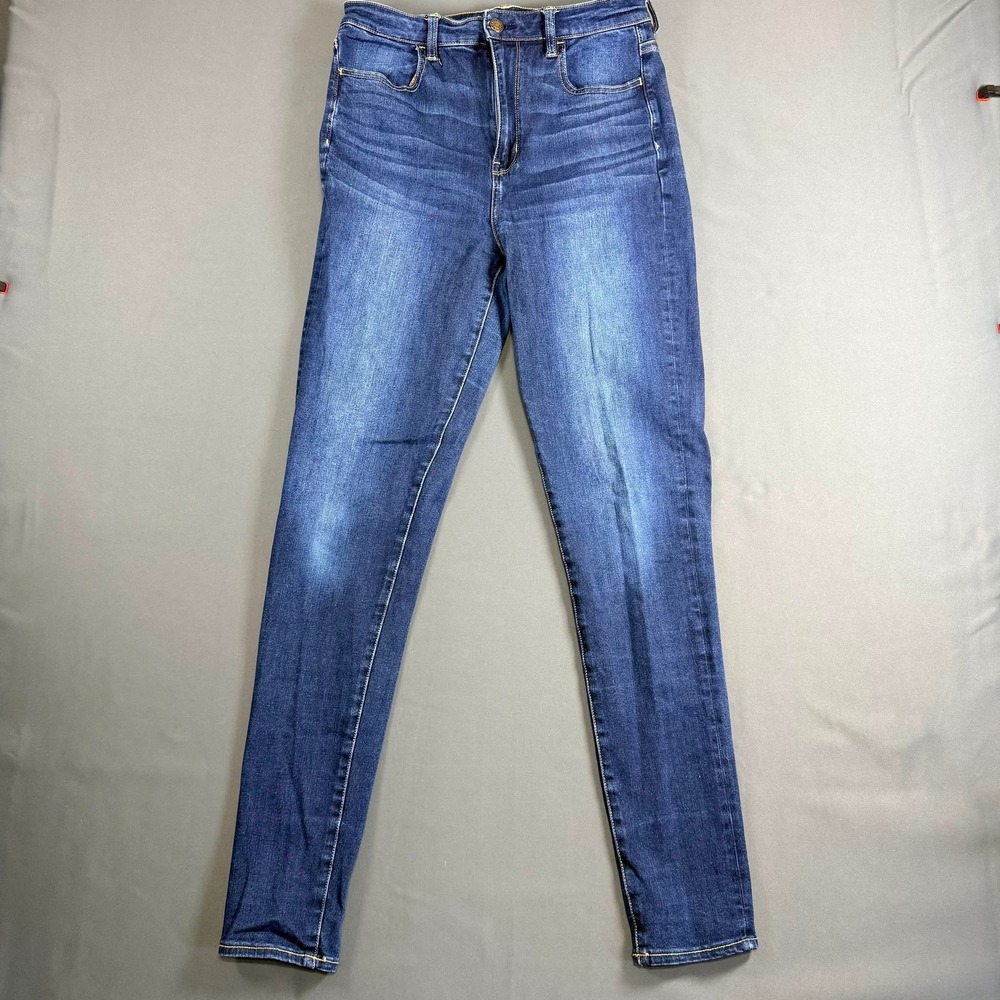 American Eagle Outfitters Skinny Jeans Medium Wash Stretch Women's Size 10